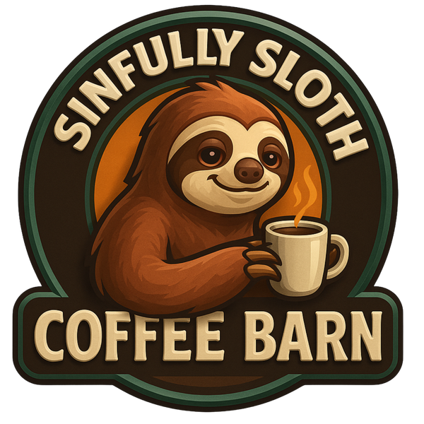 Sinfully Sloth Coffee Barn